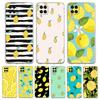 Mediterranean Lemon Phone Case For Samsung Galaxy A51 A71 A21S A12 A11 A31 A41 A03S A13 A33 A73 A53 A52 A32 5G A23 Clear Cover