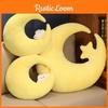 Cute Cartoon Moon And Star Plush Pillow Toy For Girls