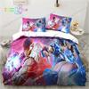 Stret Fighter Printed Beding Set For Bedrom Soft Modern Bedspreads Comefortable Children Kids Soft Duvet Cover Comfortable Quilt Cover And Pilowcase