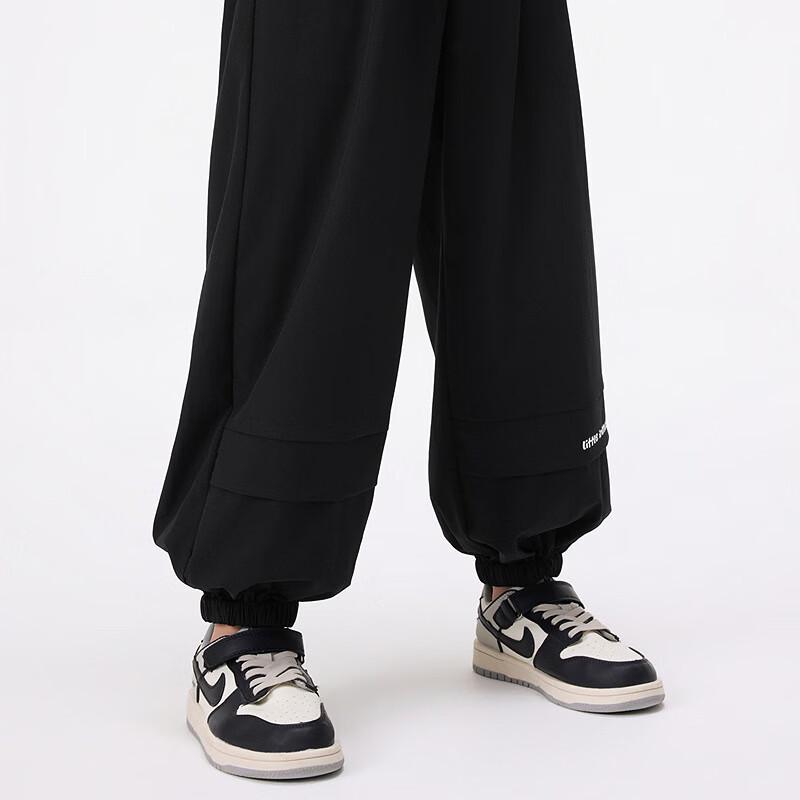 Boys' Summer Letter Print Jogger Pants
