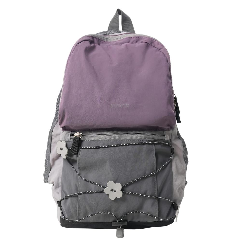 Schoolbag Small backpack Splicing Contrast color Picnic bag Outdoor sports backpack Light commuter bag Student small schoolbag