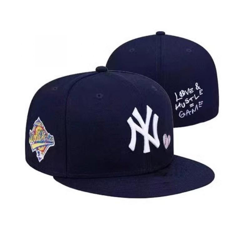 PouChangAnFo Embroidered Baseball Cap Unisex Hip Hop Flat Brim Sun Hat