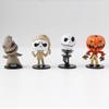 8Pcs/Set 6pcs/set The Nightmare Before Christmas Jack Skellington Model Figure Toys