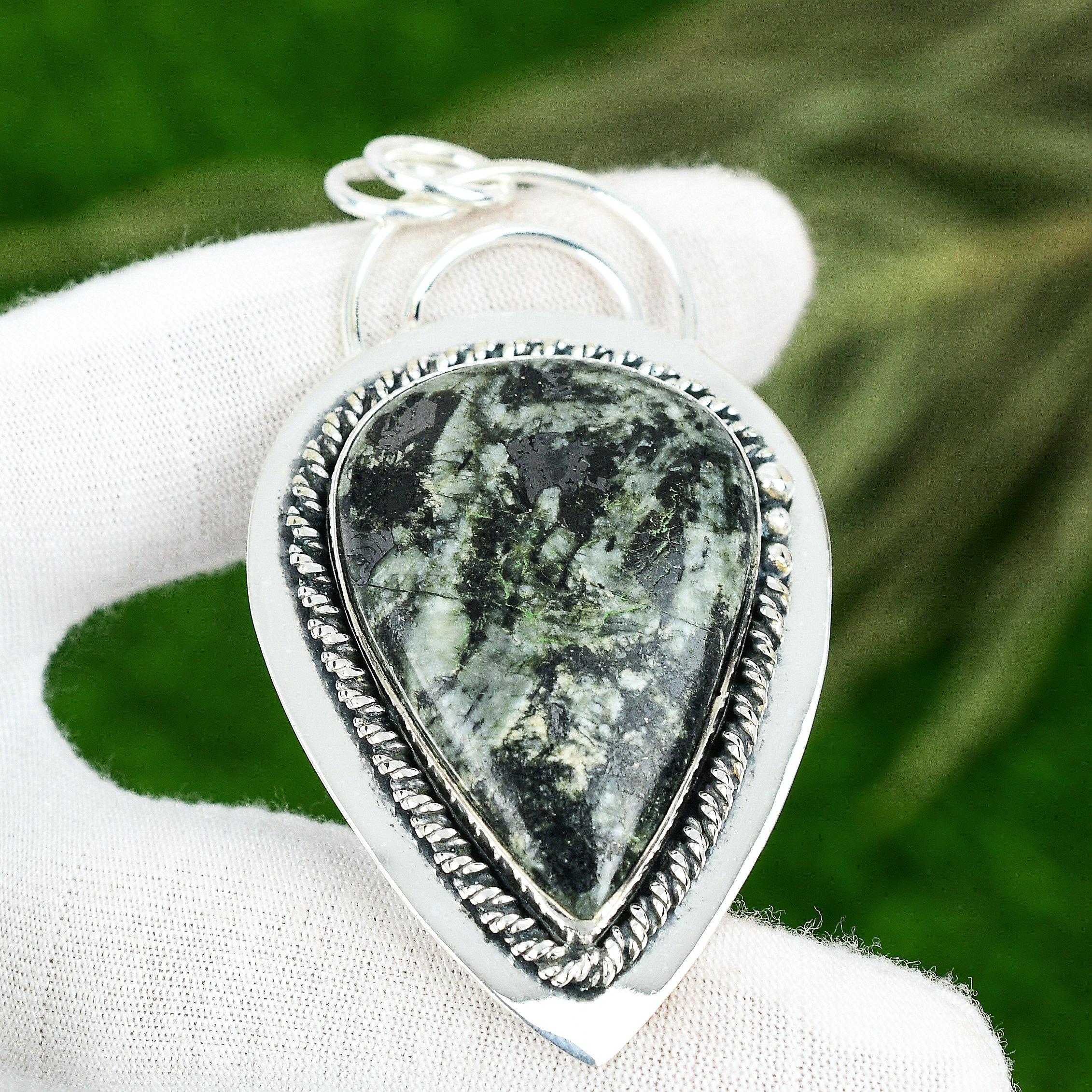 Mothers day Sale 925 Sterling Silver Natural Star Galaxy Bezel Daughter Pendant