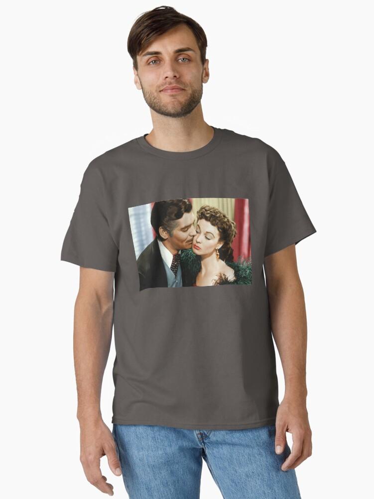 Gone with the Wind Lover Gifts Gone With The Wind Clark Gable Halloween Classic T-Shirt