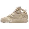 Desperado We Bat Shoes Fabric Synthetic Leather TPU Versatile Retro Basketball Shoes Women Sneaker Khaki T12W243223FTS