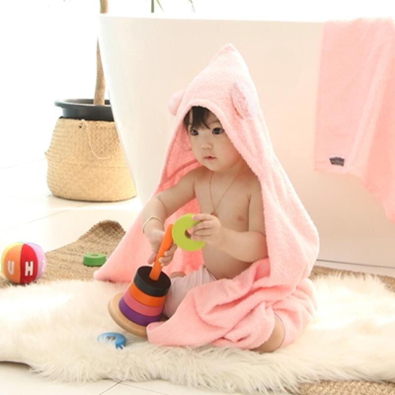 

1 Масонская ультрамягкая махровая роба с капюшоном baby pink