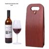 Borsa Portabottiglie da Vino in Pelle - Scatola Regalo Singola o Doppia