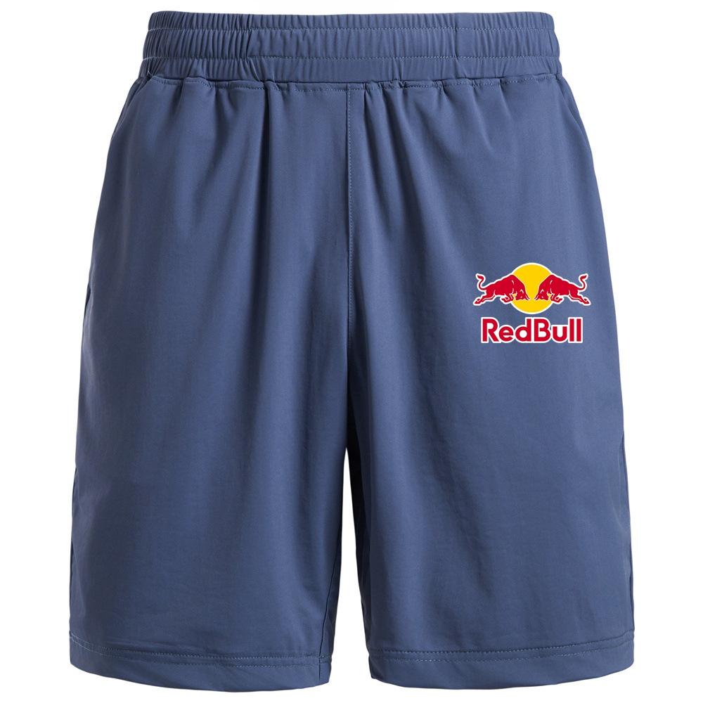 Red Bull Zomer Hoge-elasticiteit Comfortabel Heren Sport Casual Elastische Taille Korte Broek voor Buiten XL
