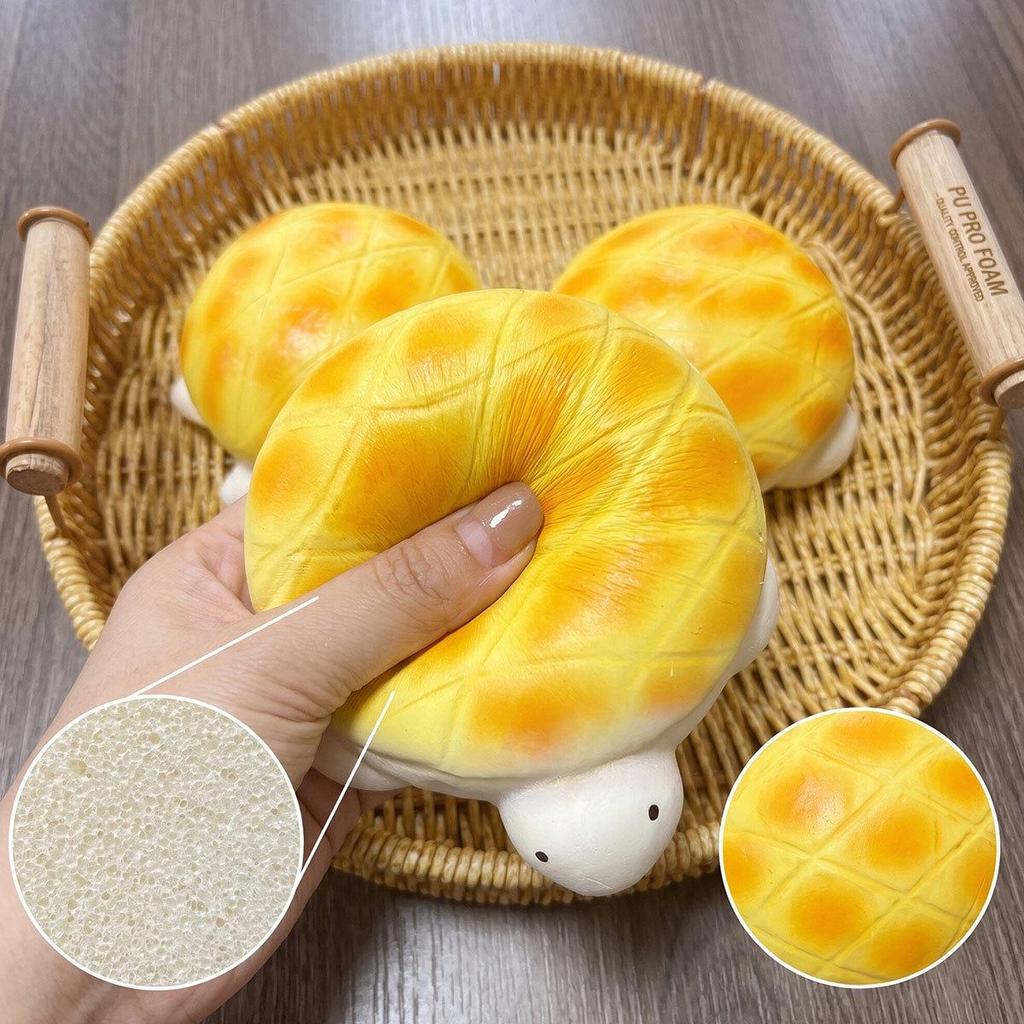 Xiaohongshu Style Durian Squeeze Toy - Slow Rebound Stress Relief Simulation Bread