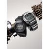 Casio G-Shock wristwatch Bluetooth full metal radio solar model GMW-B5000D-1JF men silver.