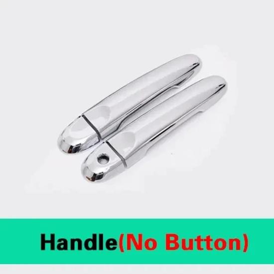 For Nissan Juke 2010 2011 2012 2013 2014 2015 2016 2017- ABS Chrome Door Handle Cover Trims Sticker Car Styling Accessories