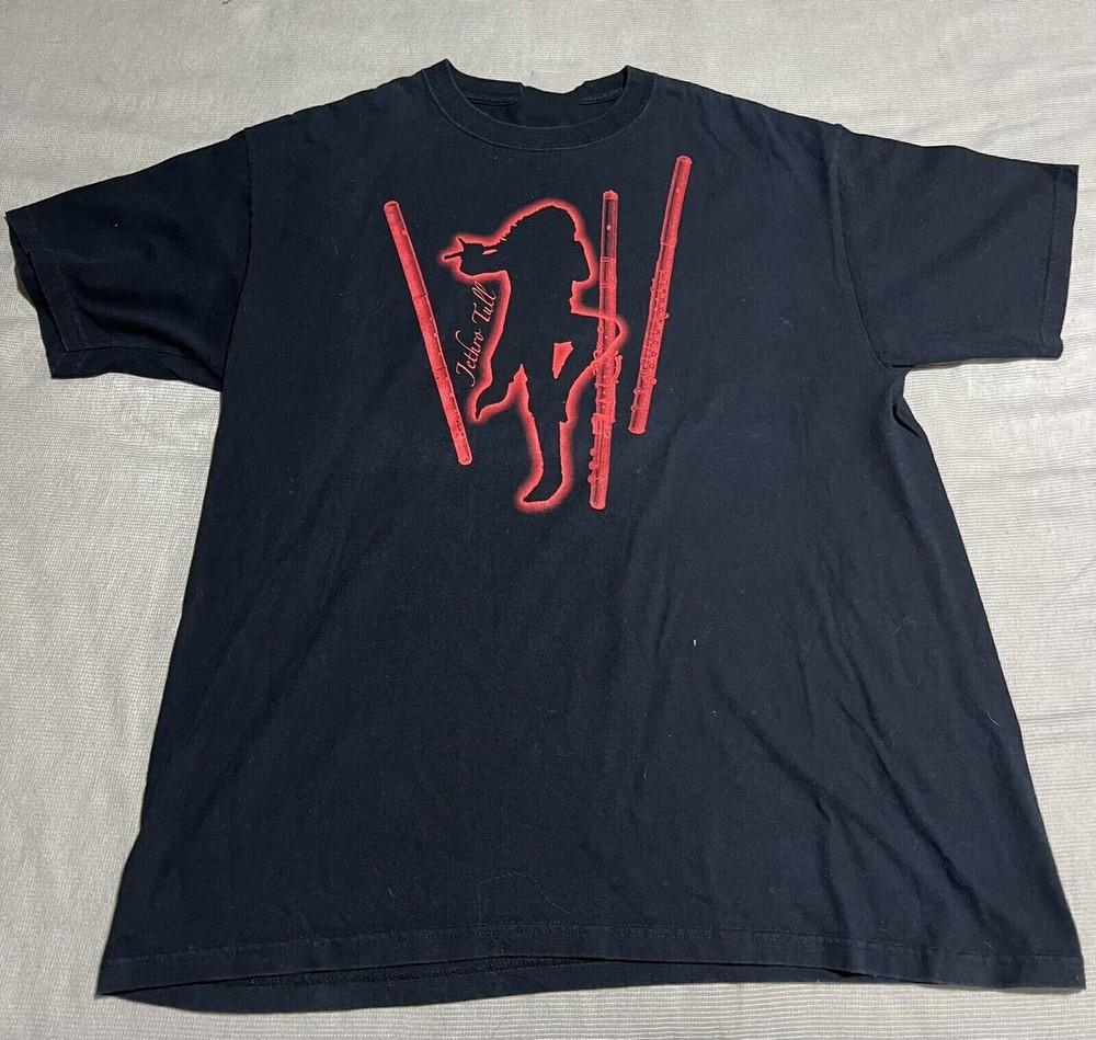 Jethro Tull 2005 Tour Concert Black All Size Tee Shirt QQ1161 Unisex T-Shirt XXL