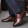 Social Shoe for Men Business Leather Casual Dress Shoes Man Official Black Gentleman 39 Elegant and Classic Suit Office Footwear