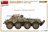 Miniart Germany Heavy Armored Personnel Carrier Early Model Interior Kit Plastic Model MA35410 1/35 Sd.Kfz.234/1