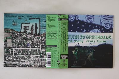 CD NEIL YOUNG CRAZY HORSE  Return To Greendale WPCR1839192 REPRISE 2020 Japan Obi Rock Used