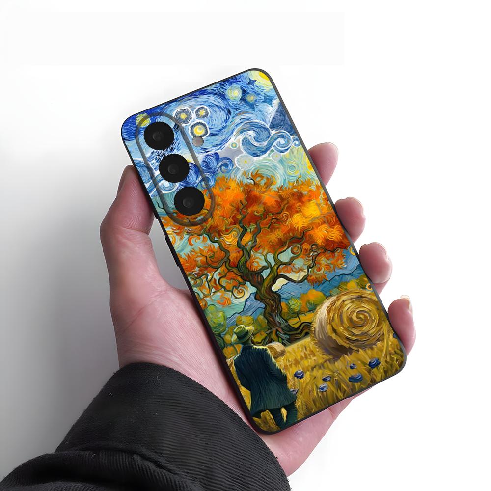 Van Gogh Oil Paintings Phone Case For Samsung S26 S25 Plus S20 S20 Plus S22 Ultra S23 FE S21 Plus S21 Ultra Soft Cover