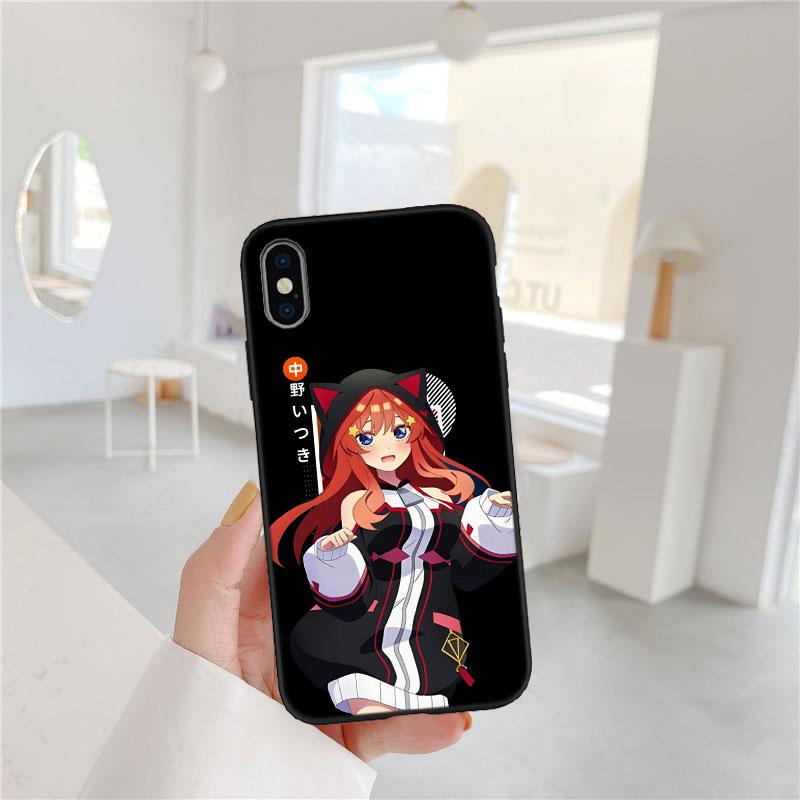 LO62 Miku Nino Itsuki Nakano Phone Case for Samsung Galaxy Note 10 20 S23 S24 S25 Ultra FE Plus Edge Lite A02S A35 A07 A17