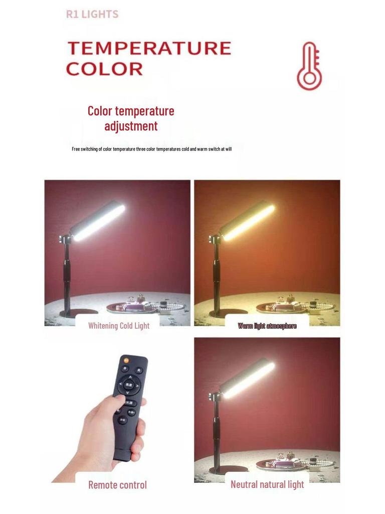 LED Desktop Fill Light for Photography & Video