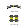 Black Artifcial Carbon Fiber Leather Car Steering Wheel Cover for Mitsubishi Lancer 10 EVO Evolution 2008-2014