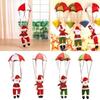 Christmas Tree Series Hanging Ornament Santa Claus Parachute Snowman Party Decor Supplies Accessories Creative Fashion Gifts