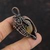 Montana Agate Copper Pendant Wire Wrapped Pendant Handmade Pendant Copper Jewelry Real Gemstone Pendant Wire Wrapped Jewelry Gift For Mother