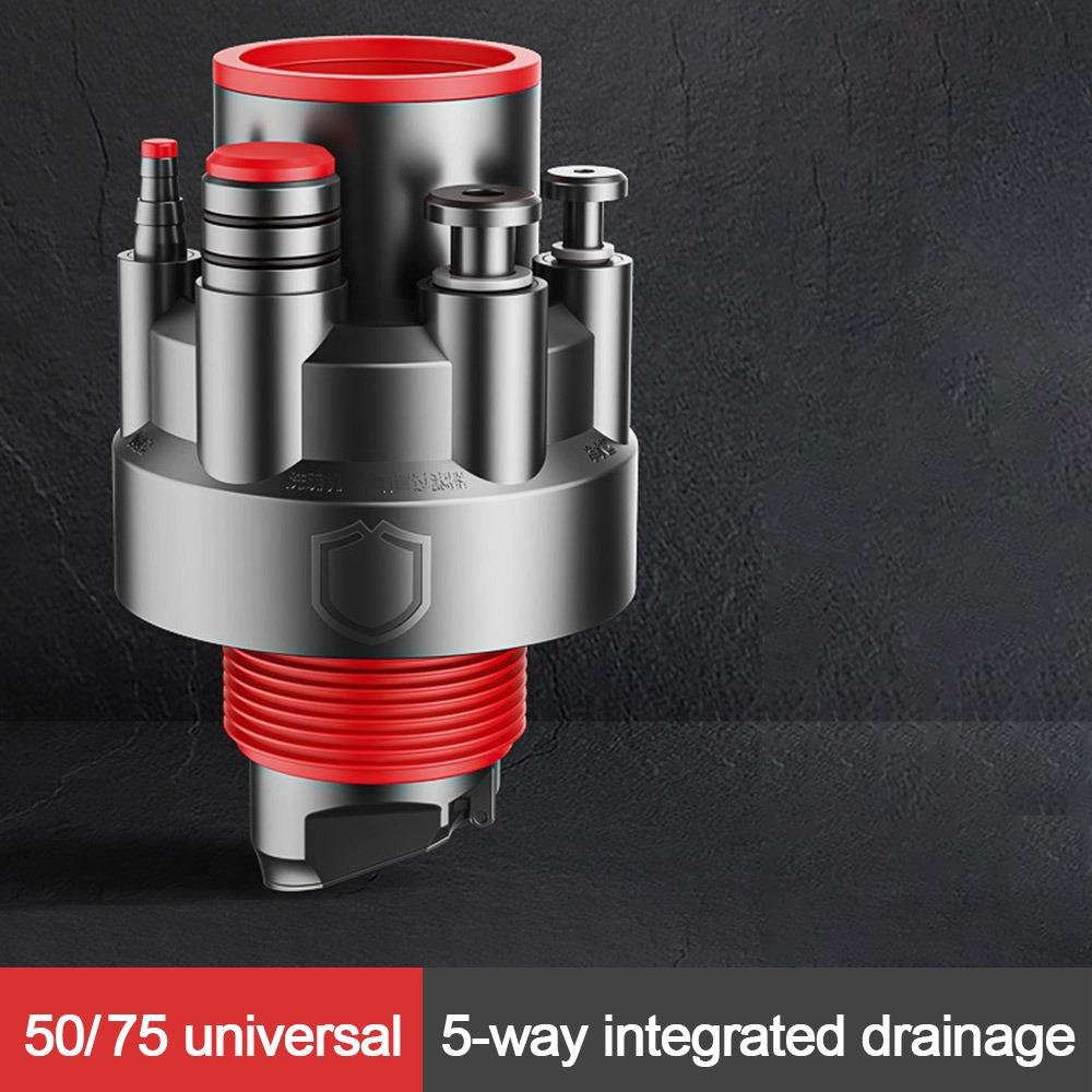 5 In 1 Kitchen Basin Sewer Branch Washing Machine Drainage Supplies