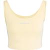 Originals CROP TANK TOP Tank Tops Women's Yellow Straight Fit IT8157