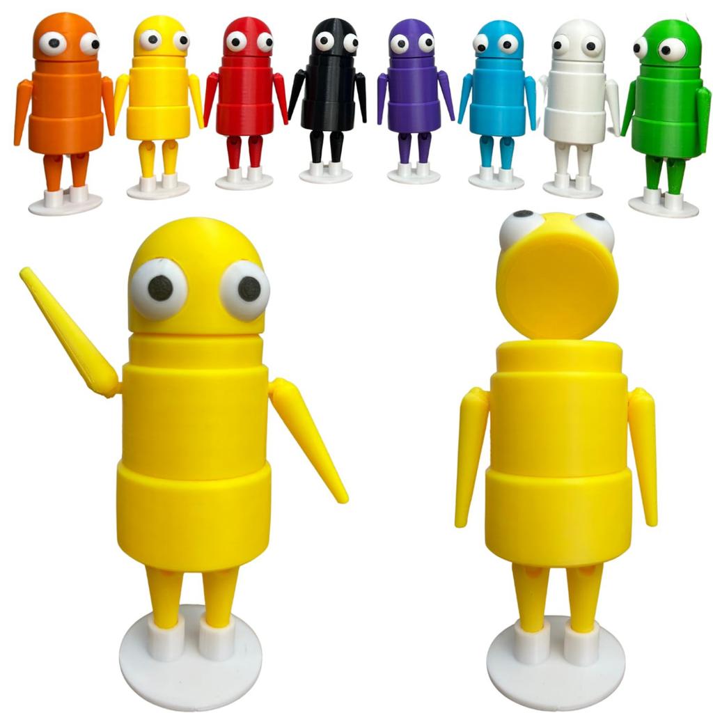 3D-gedruckte Charaktermodelle, Horror-Spiel, bewegliche Sammlermodelle, geeignet für Fan-Geschenke