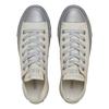 Converse All Star Plts Glitter Bottom Ox 31314220 White Silver