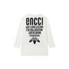 (WMNS) Gucci X Adidas Oversized Cotton Jersey Long Sleeve T-Shirt 'White' Women's 721393-XJEXL-9095