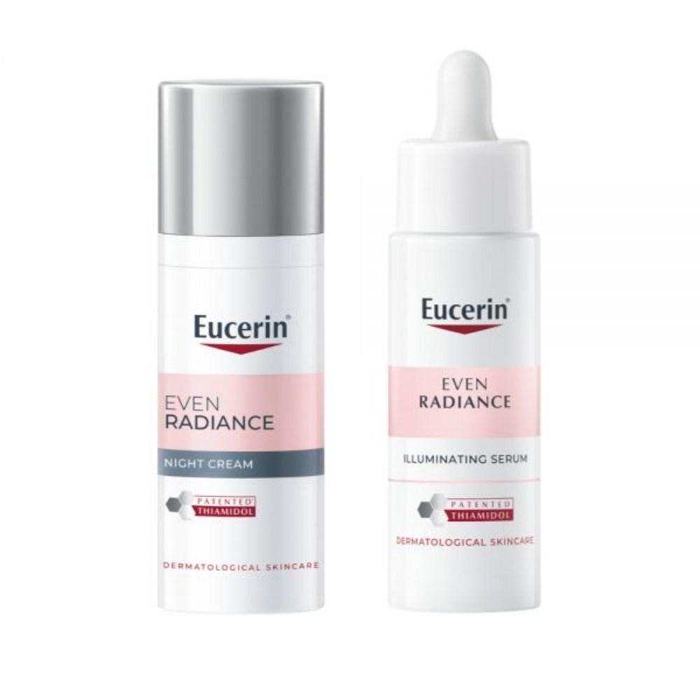 Eucerin Even Radiance Thiamidol Night Cream 50ml + Illuminating Serum 30ml 2-Piece Set