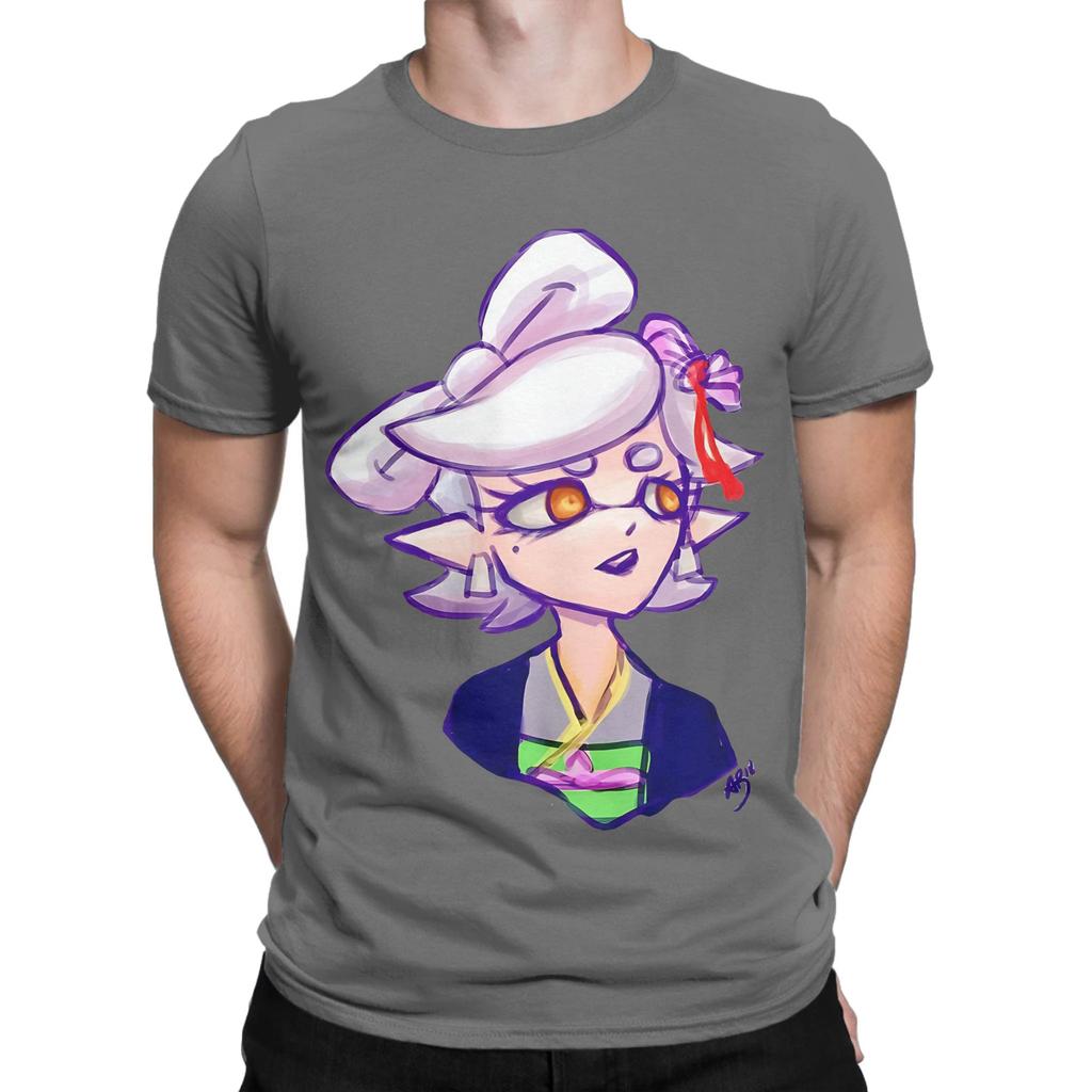 Marie Novelty Graphic 100 Cotton Tshirt Squid Sisters Tops Tees For Unisex