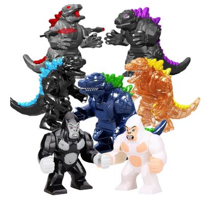 Σειρά ταινιών Godzillaes Big Dinosaur Building Block MonsterKing Mini Animation Φιγούρες δράσης Μοντέλο παιδικό δώρο