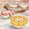 4 Pack Beeswax Bowl Covers,Reble Beeswax Bowl Covers, Elastic Cotton Cloth Sourdough Bread Cover, 7.8/11.8Inch Reble Bowl Caps for Bread Proofing