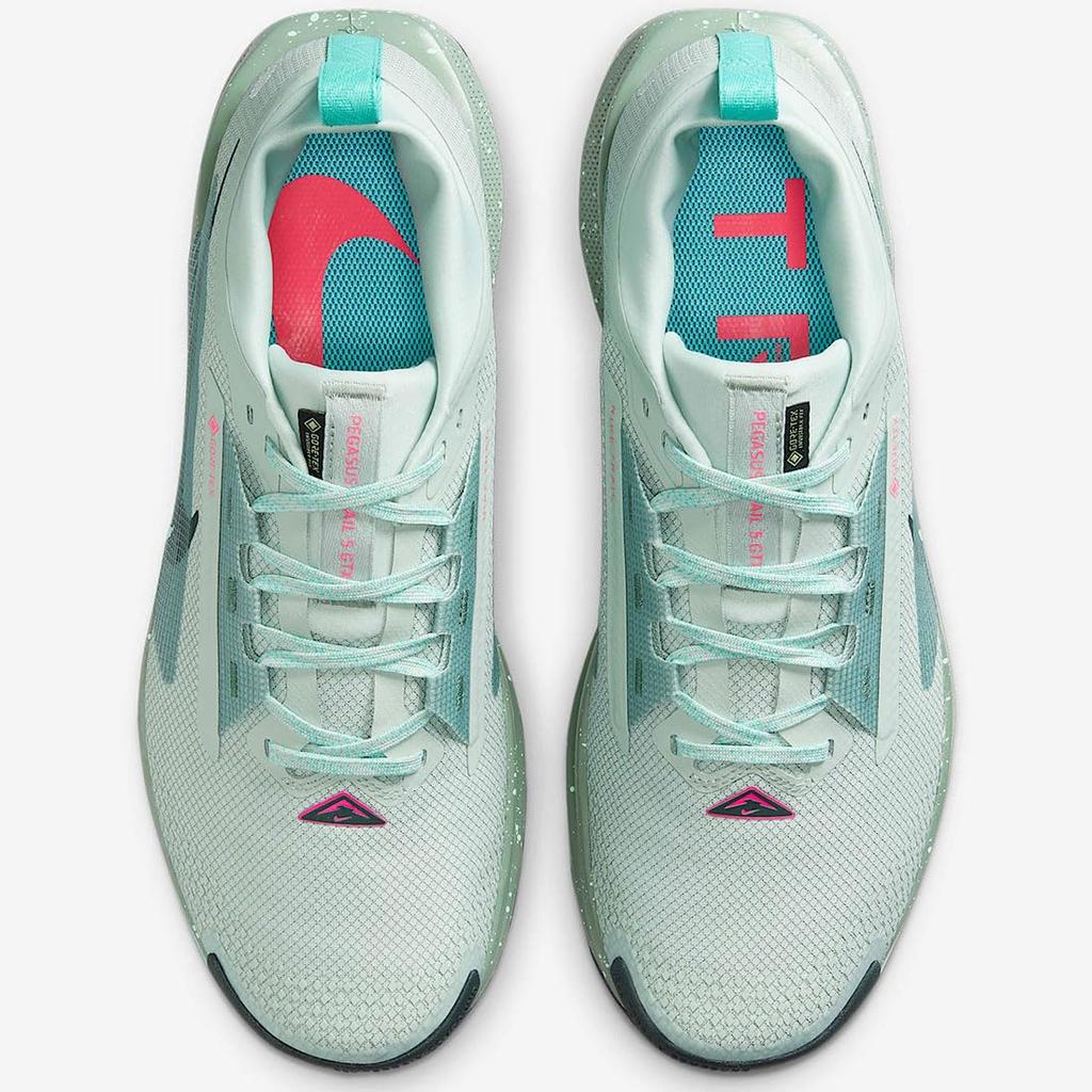 Nike Pegasus Trail 5 Clay Size GORE-TEX, Green/Light Silver/Mint Foam/Seaweed, FQ0908-013, 26.5cm