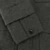 green made in Japan With bore liner Wool coat 1 gray Women Used