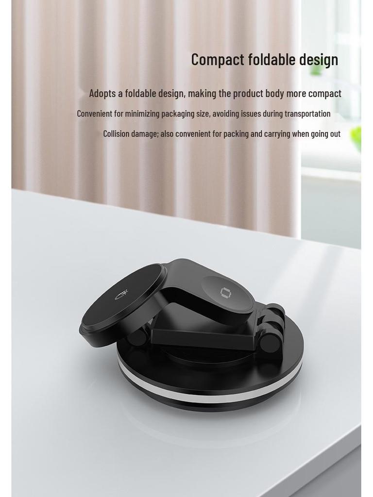 Foldable 4-in-1 Magnetic Fast Charging Desktop Charger