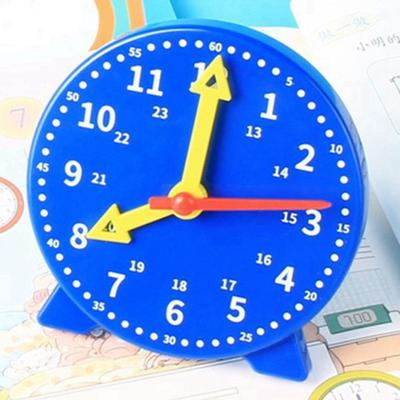 Small Preschool Teaching Kids Educational Toys Children Montessori Clock Home Decor Kids Clock