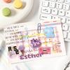 6pcs/lot Kawaii Stationery Stickers Color Card Fundamentals Diary Planner Decorative Sticker Scrapbooking Journal DIY Craft