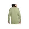 Nike Logo Fitted Crew Neck Long Sleeve Sweatshirt Men Tops Green BV2667-386