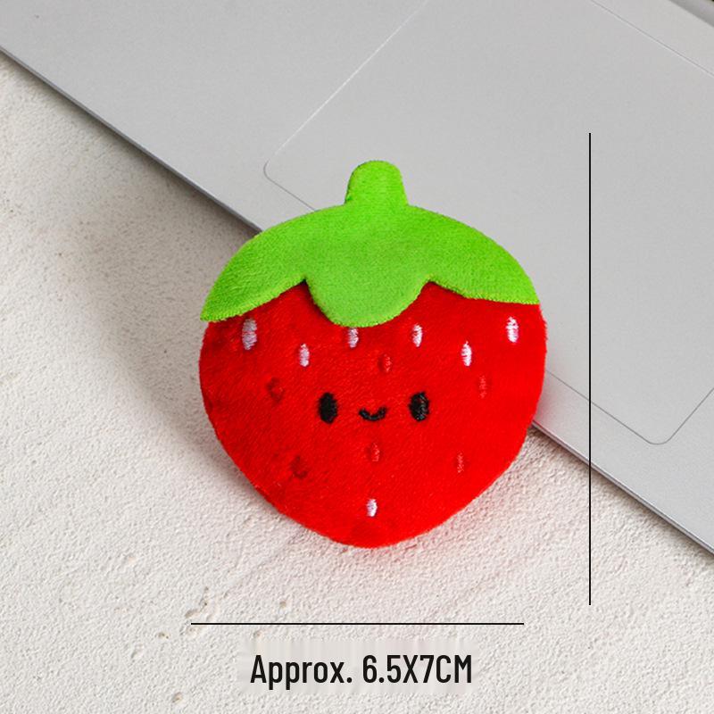 Creative Fruit Doll Plush Keychain - Adorable Backpack Charm & Cute Student Gift