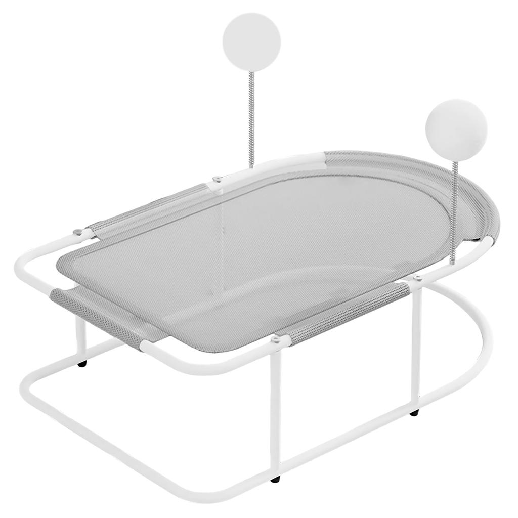 Free-Standing Elevated Cat Bed with Removable Washable Mesh Fits Up To 10kg Elevated Cat Hammock Bed for Cats and Small Dogs