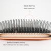 Melbang Thick Curly Hair Brush, Adds Shine and Smoothness To Thin, Long, Short, Wet or Dry Hair, Paddle Hair Brush, Unisex, Kids