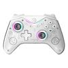 CM-619 wireless controller supports IOS/Android/PC/Switch2,  dual motor gamepad with dazzling light and program buttons