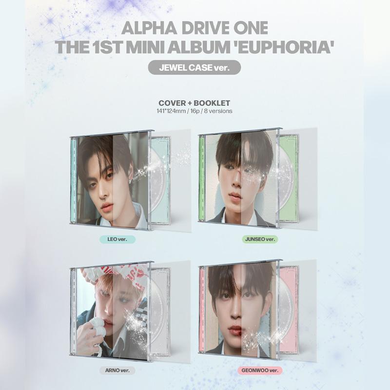 ALPHA DRIVE ONE THE 1ST MINI ALBUM 'EUPHORIA' (Jewel Case Ver.)