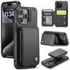JEEHOOD J05 Business Magnetic Style RFID Leather Phone Case