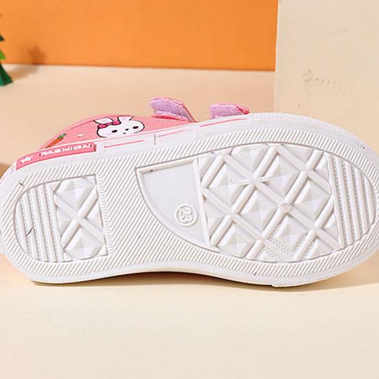 Girls' Canvas Shoes Baby Soft Sole Single Shoes 1-3-6 Years Old Children's Breathable Canvas Shoes Boys' Shoes Spring and Autumn
