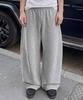Eoneolleokodeu Curved Sweatpants (2 Colors)