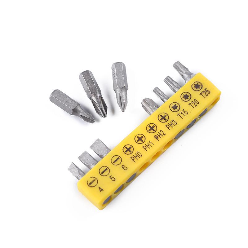 L-Shaped Right-Angle Dual-Use Screwdriver with Bit Handle